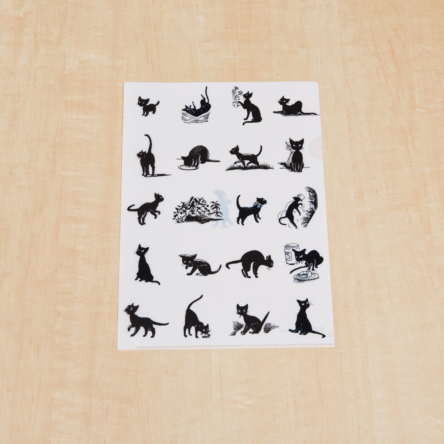 魔女の宅急便 黒猫ジジ クリアファイルA4
