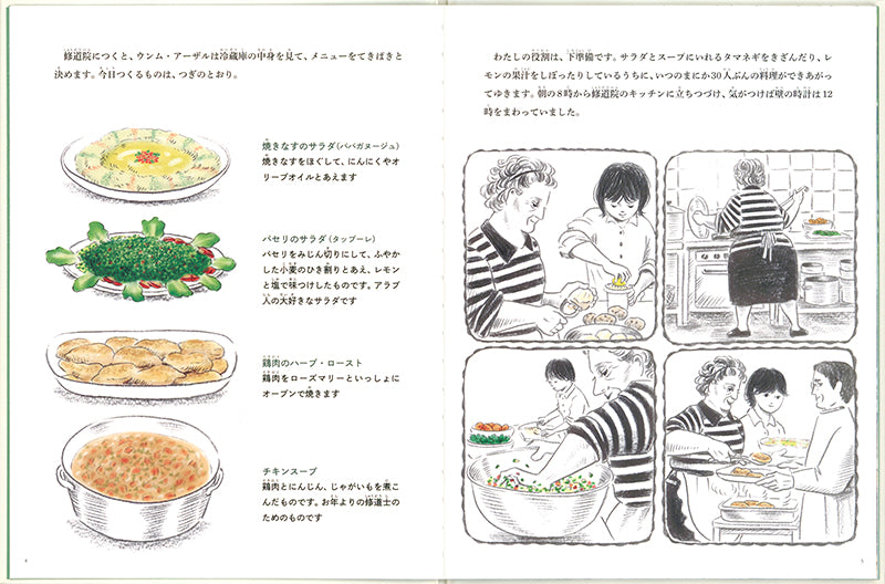 ウンム・アーザルのキッチン
