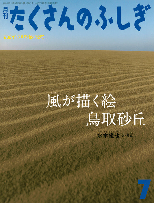 風が描く絵 鳥取砂丘 (たくさんのふしぎ 2024年7月号)